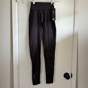 YoungLA For Her High Waisted Black Soft Leggings, Size XS